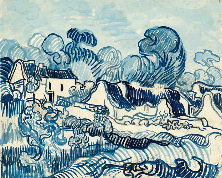  文森特·威廉·梵高  Vincent Willen Van Gogh —— 农舍